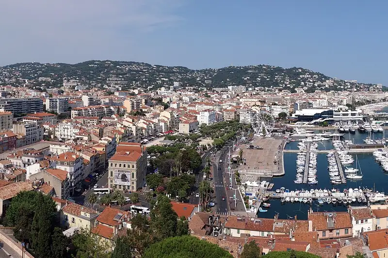 Cannes – Boulevard du Midi – önizleme fotoğrafı