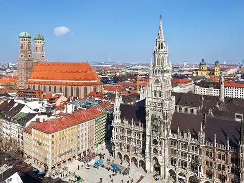 Münih – Marienplatz