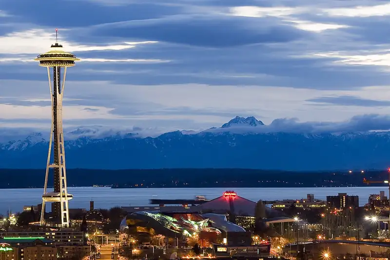 Mercer St, Seattle – Дорожная камера: SDOT – фото-превью