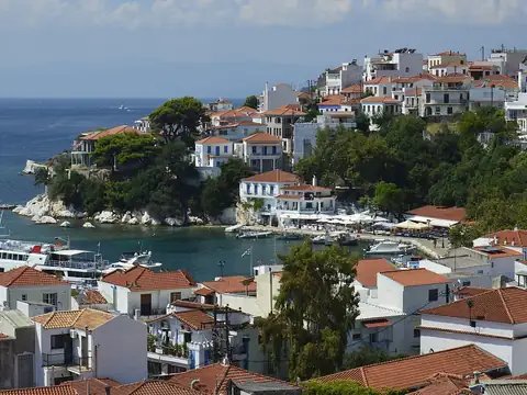 Skiathos Hafen